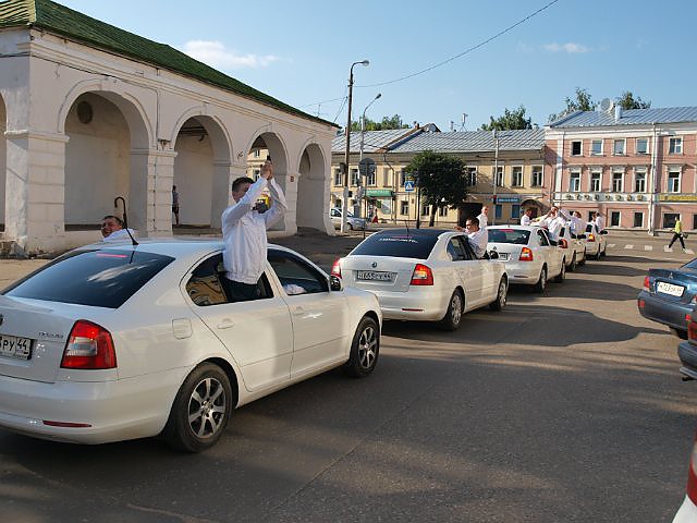 Праздник у выпускников Костромы