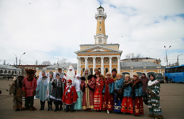 Сказочные герои в Костроме