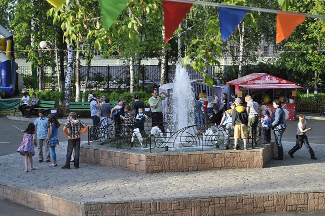 парк на Никитской, Костром