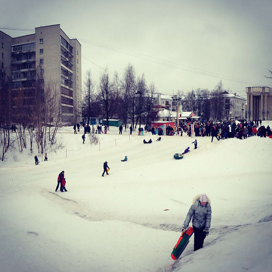 Веселые покатушки в Костроме