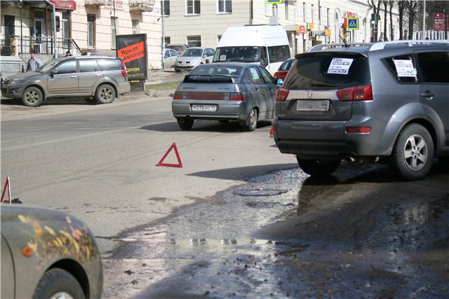 Акция автомобилистов в Костроме