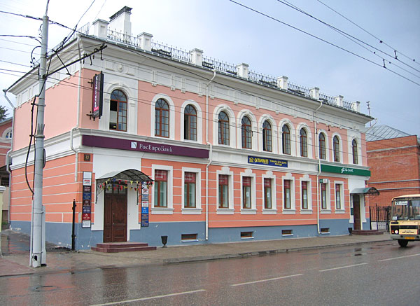 Отреставрированный дом на ул.Советская