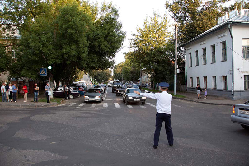 Регулировка транспортного движения