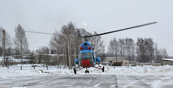 вертолетная площадка в Костроме