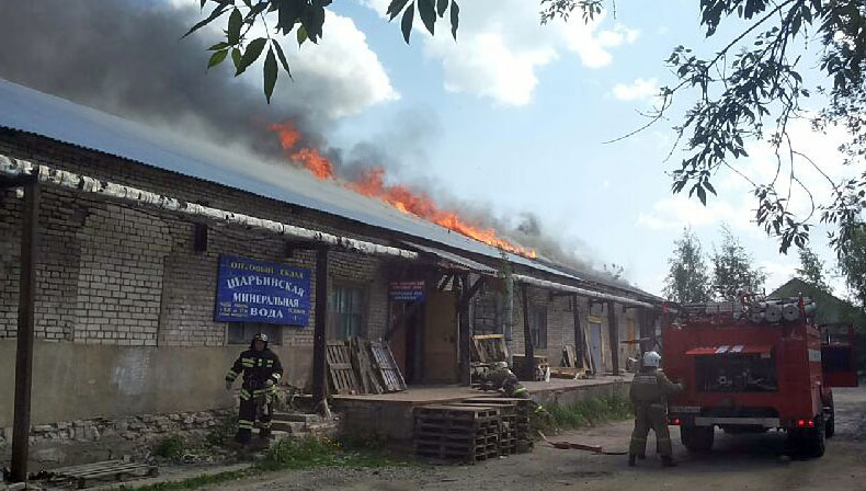 пожар на улице Льняная, Кострома