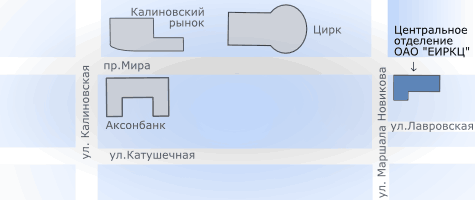 схема проезда